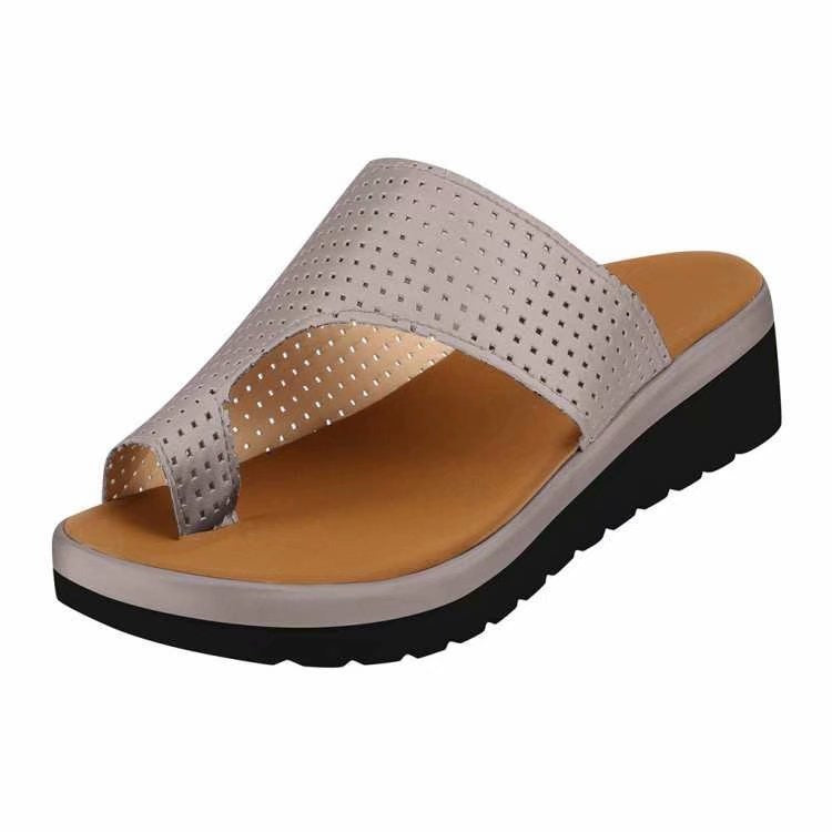Round Toe Pullover Sandals