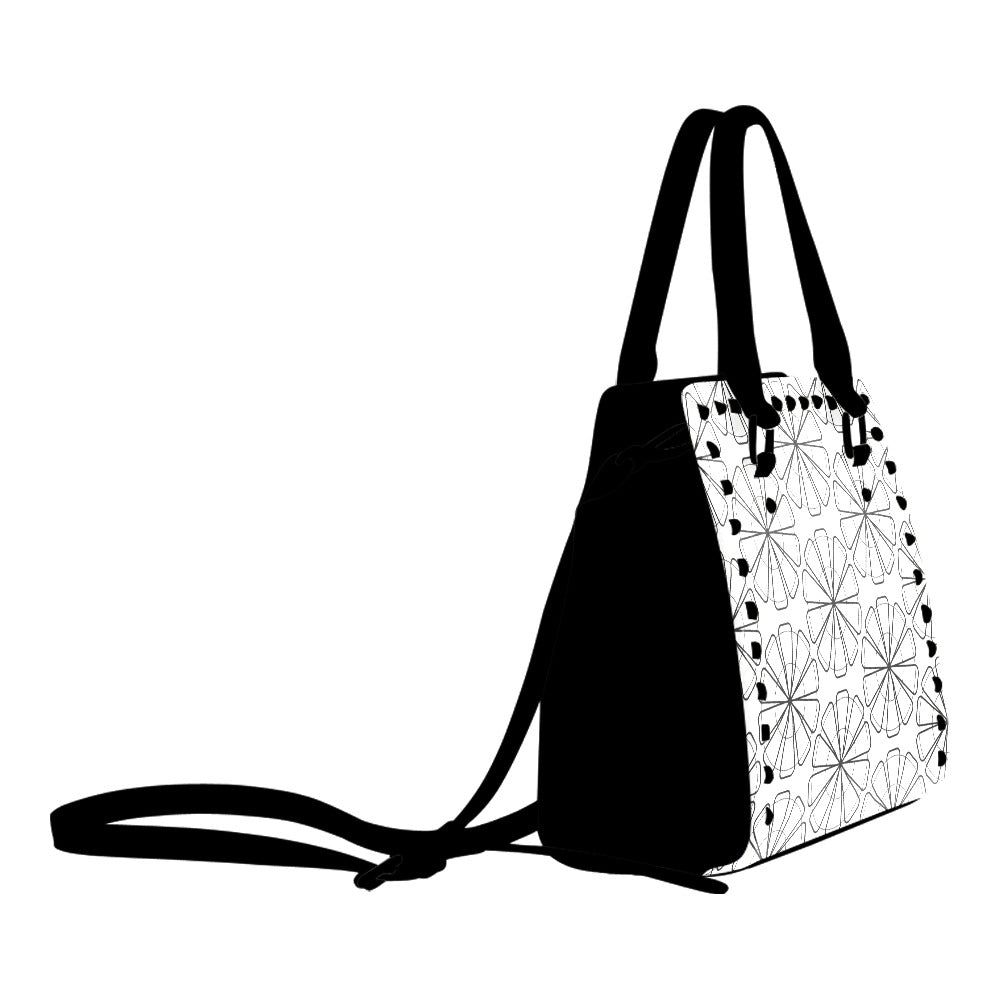 Rivet Shoulder Handbag