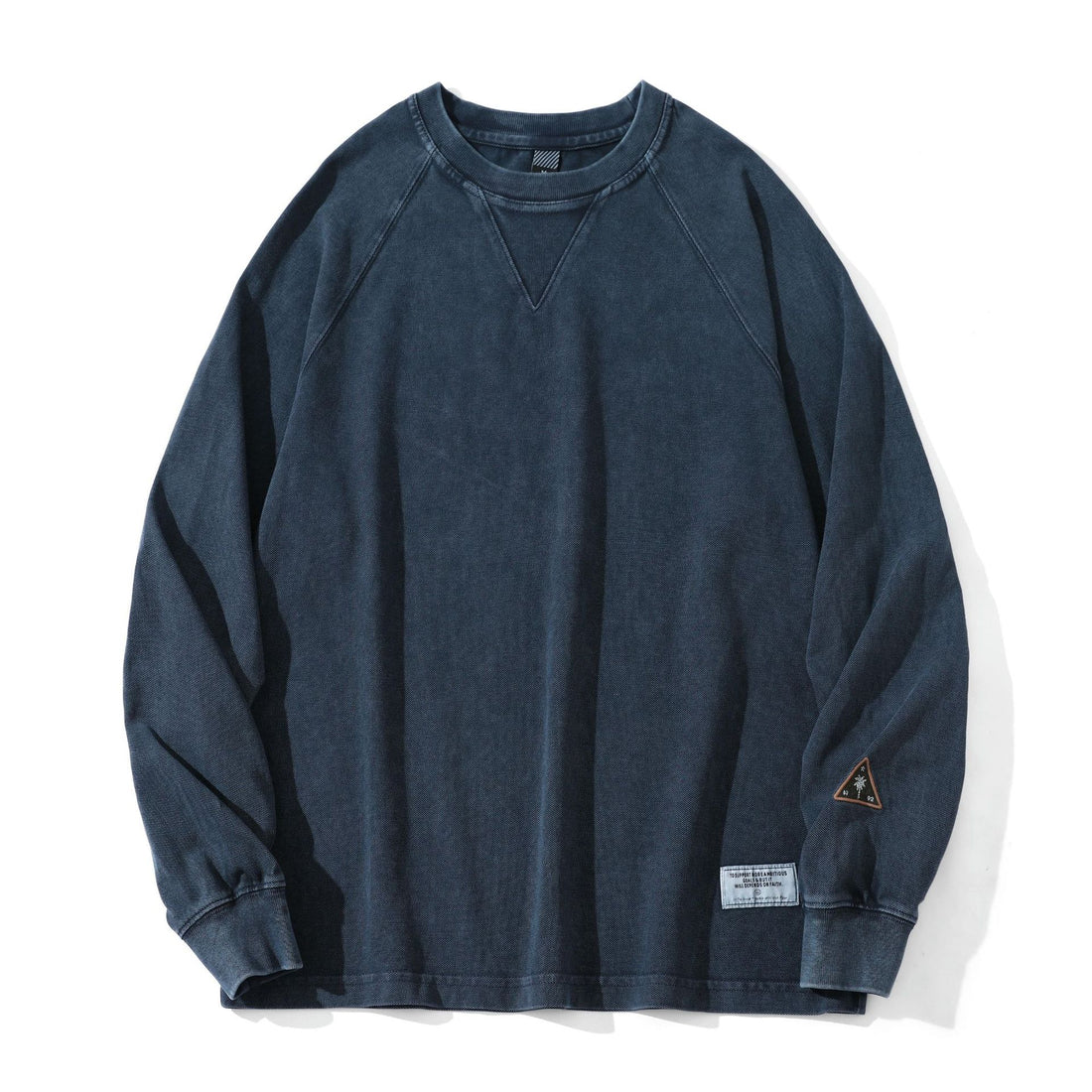 Distressed Oversized Long Sleeve T-Shirt